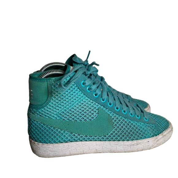 Nike 579956-300 Women's Blazer Mid Mesh Sport Turquoise Size 6 - Picture 3 of 8